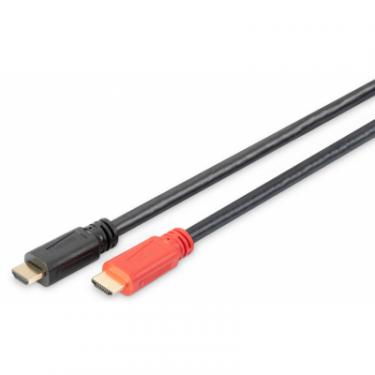 Кабель мультимедийный Digitus HDMI to HDMI 10.0m UHD 4K Amplifier Фото