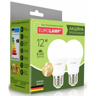 Лампочка Eurolamp LED A60 12W E27 4000K 220V Фото 2