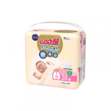 Подгузники GOO.N Premium Soft Newborn до 5 кг розмір SS на липучках Фото 1