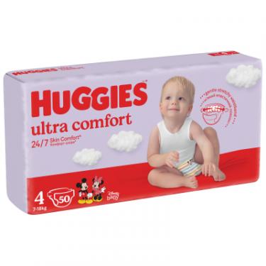 Подгузники Huggies Ultra Comfort 4 (7-18 кг) Jumbo для хлопчиків 50 ш Фото 1