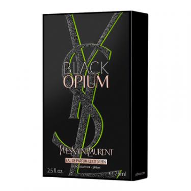 Парфюмированная вода Yves Saint Laurent Black Opium Illicit Green 75 мл Фото 2