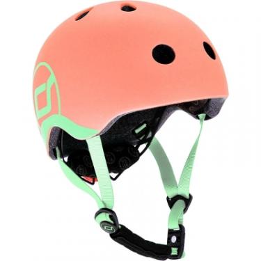 Шлем Scoot&Ride LED 51-55 см S/M Peach Фото