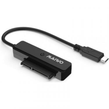 Адаптер Maiwo USB3.1 GEN2 Type-C to HDD 2,5" SATA II/III /SSD bl Фото 1