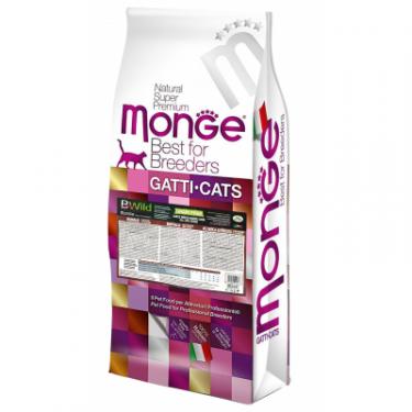 Сухой корм для кошек Monge Cat Bwild GR.FREE зі м'ясом буйвола 10 кг Фото