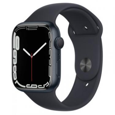 Смарт-часы Apple Watch Series 7 GPS 45mm Midnight Aluminium Case wi Фото