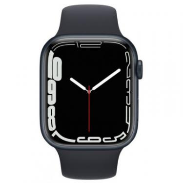 Смарт-часы Apple Watch Series 7 GPS 45mm Midnight Aluminium Case wi Фото 1