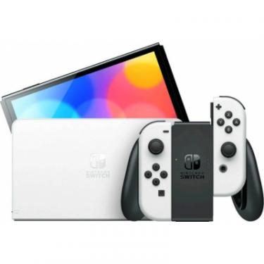 Игровая консоль Nintendo Switch OLED (біла) Фото 6