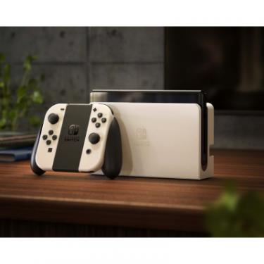 Игровая консоль Nintendo Switch OLED (біла) Фото 7
