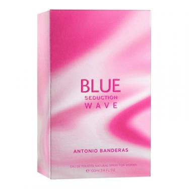 Туалетная вода Antonio Banderas Blue Seduction Wave for Woman 100 мл Фото 2