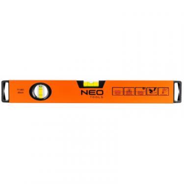 Уровень Neo Tools алюмінієвий, 40 см, 2 капсули, фрезерований Фото