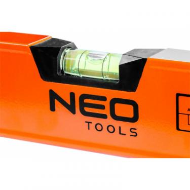 Уровень Neo Tools алюмінієвий, 40 см, 2 капсули, фрезерований Фото 2