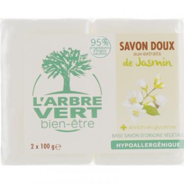 Твердое мыло L'Arbre Vert Жасмин 2 х 100 г Фото