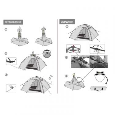Палатка Tramp Quick 2 (v2) Green Фото 2
