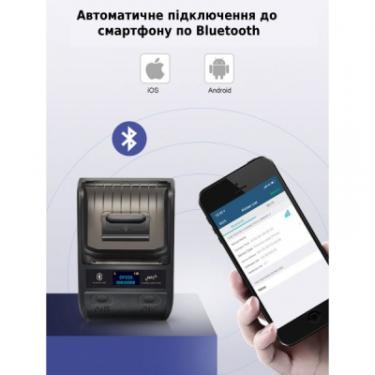Принтер этикеток UKRMARK AT 10EW USB, Bluetooth, NFC, black Фото 2