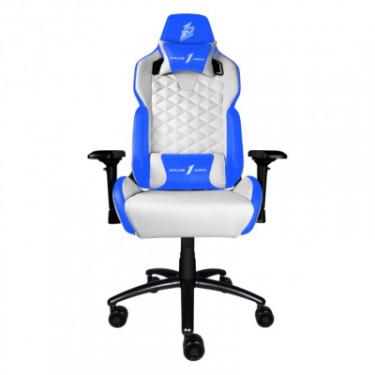 Кресло игровое 1stPlayer DK2 Blue-White Фото