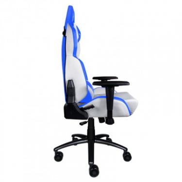 Кресло игровое 1stPlayer DK2 Blue-White Фото 1