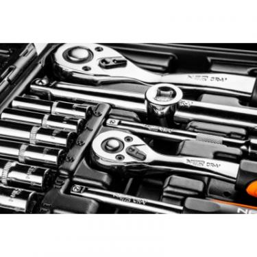 Набор инструментов Neo Tools 1/4, 1/2 CrV, 111 шт. Фото 4