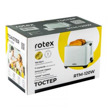 Тостер Rotex RTM120-W Фото 3