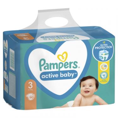 Подгузники Pampers Active Baby Mid Розмір 3 (6-10 кг) 90 шт Фото 2