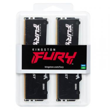 Модуль памяти для компьютера Kingston Fury (ex.HyperX) DDR5 16GB (2x8GB) 4800 MHz FURY Beast RGB Фото 3