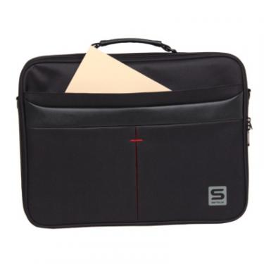 Сумка для ноутбука Serioux 15.6" Laptop bag 8444, black Фото 5