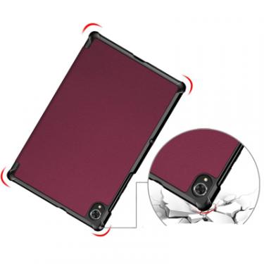 Чехол для планшета BeCover Smart Case Nokia T20 10.4" Red Wine Фото 3