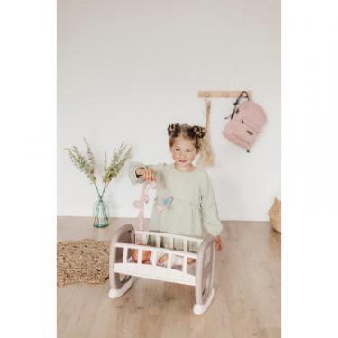 Игровой набор Smoby Toys Колиска Baby Nurse з мобілем Сіро-біла Фото 4