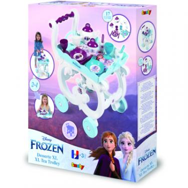 Игровой набор Smoby Toys Візок Фроузен-2 Знімна таця і сервіз 17 аксес Фото 1