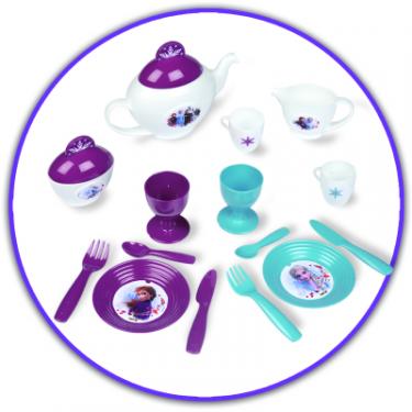 Игровой набор Smoby Toys Візок Фроузен-2 Знімна таця і сервіз 17 аксес Фото 4