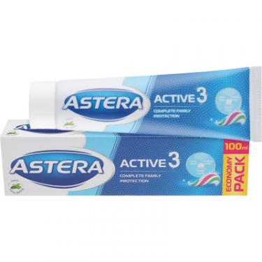 Зубная паста Astera Active 3 Потрійна дія 100 мл Фото 1