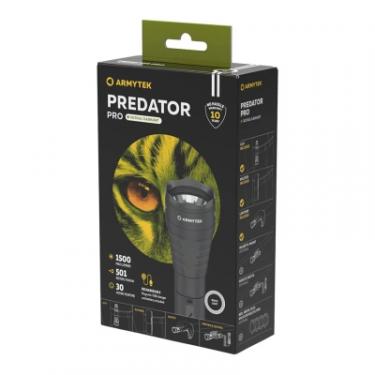 Фонарь Armytek Predator Pro Marnet USB White Фото 4