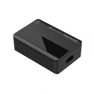 Зарядное устройство ColorWay Power Delivery (2USB-A + 2USB TYPE-C) (65W) black Фото 2