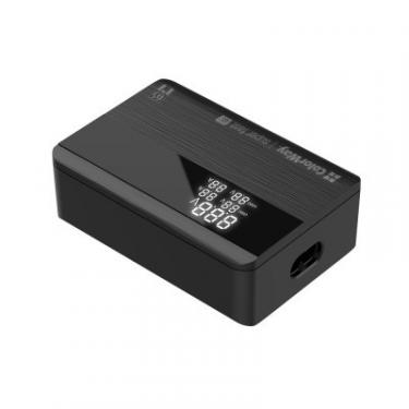 Зарядное устройство ColorWay Power Delivery (2USB-A + 2USB TYPE-C) (65W) black Фото 3