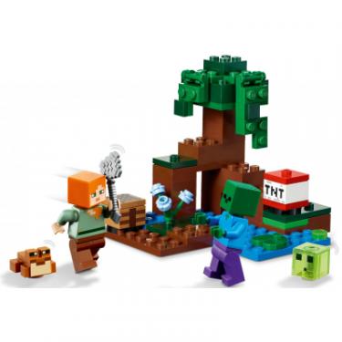 Конструктор LEGO Minecraft Пригоди на болоті 65 деталей Фото 3