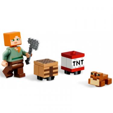 Конструктор LEGO Minecraft Пригоди на болоті 65 деталей Фото 4