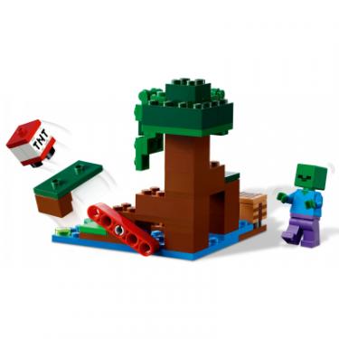 Конструктор LEGO Minecraft Пригоди на болоті 65 деталей Фото 5