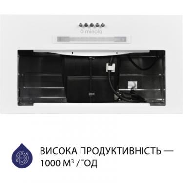 Вытяжка кухонная Minola HBI 5623 WH 1000 LED Фото 2
