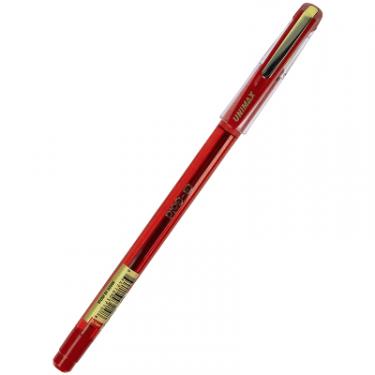 Ручка шариковая Unimax G-Gold, червона Фото 1