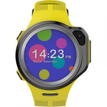 Смарт-часы Elari KidPhone 4G Round Yellow Фото 1