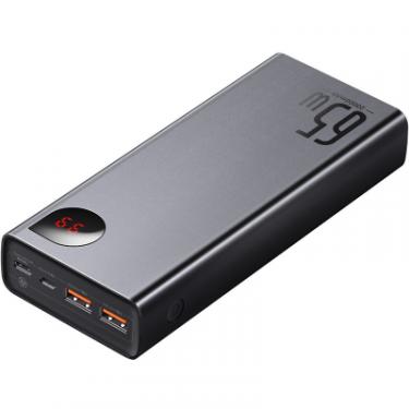 Батарея универсальная Baseus Adaman Metal 20000mAh, PD/65W, QC/3.0, +cable USB Фото 2