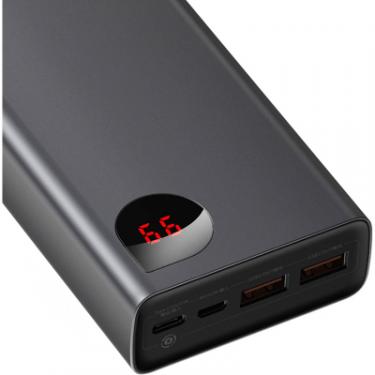 Батарея универсальная Baseus Adaman Metal 20000mAh, PD/65W, QC/3.0, +cable USB Фото 3