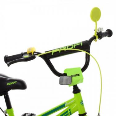 Детский велосипед Prof1 16" Prime Зелений Фото 2