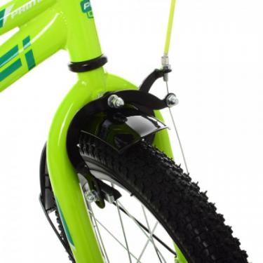 Детский велосипед Prof1 16" Prime Зелений Фото 3