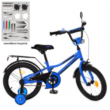 Детский велосипед Prof1 18" Prime Синій Фото