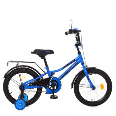 Детский велосипед Prof1 18" Prime Синій Фото 1