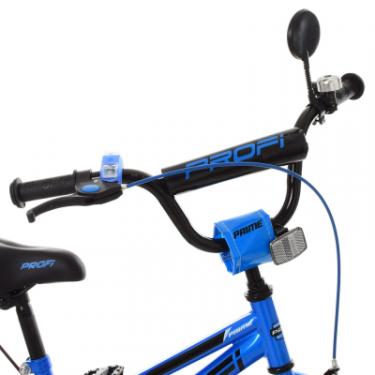 Детский велосипед Prof1 18" Prime Синій Фото 2