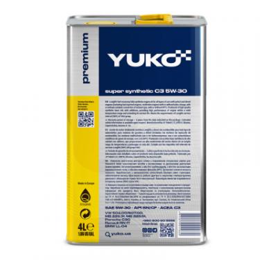 Моторное масло Yuko SUPER SYNTHETIC C3 5W-30 4л Фото 1