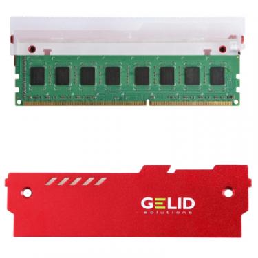 Охлаждение для памяти Gelid Solutions Lumen RGB RAM Memory Cooling Red Фото 2