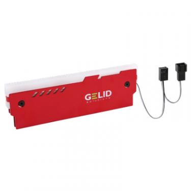 Охлаждение для памяти Gelid Solutions Lumen RGB RAM Memory Cooling Red Фото 3