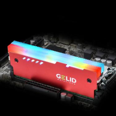 Охлаждение для памяти Gelid Solutions Lumen RGB RAM Memory Cooling Red Фото 6